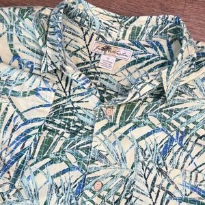 Joe Marlin Mens XL Hawaiian Button Up Shirt Short Sleeve‎ Multicolored Floral